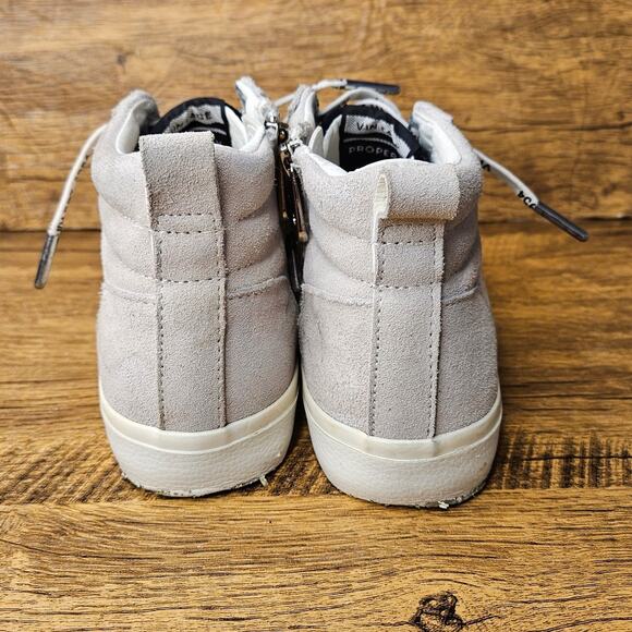 Vintage Havana black white slip on high top sneaker size 5.5 - Picture 6 of 9